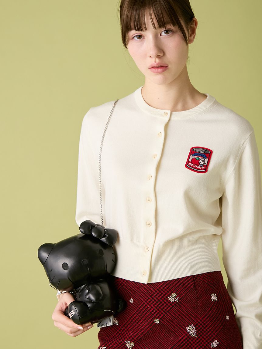 FURFUR「HELLO KITTYワッペンカーディガン」|カーディガン|