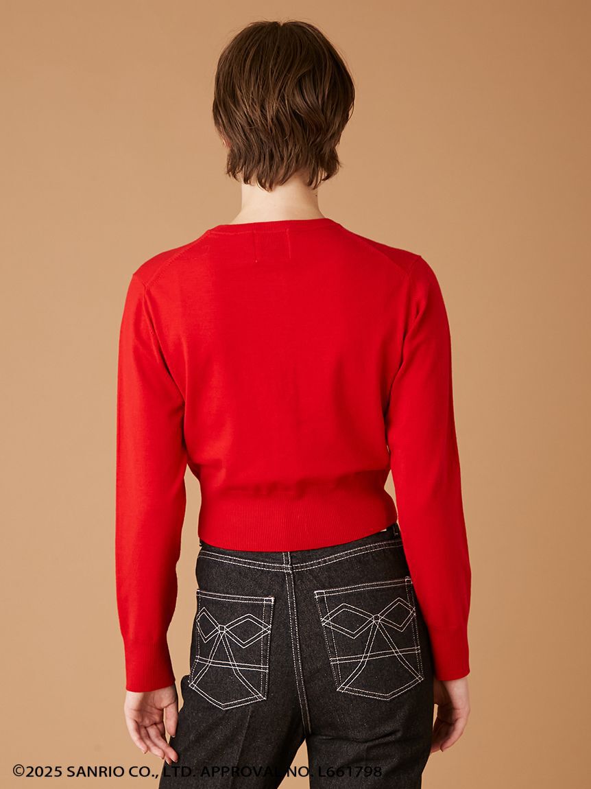 FURFUR「HELLO KITTYワッペンカーディガン」|カーディガン|