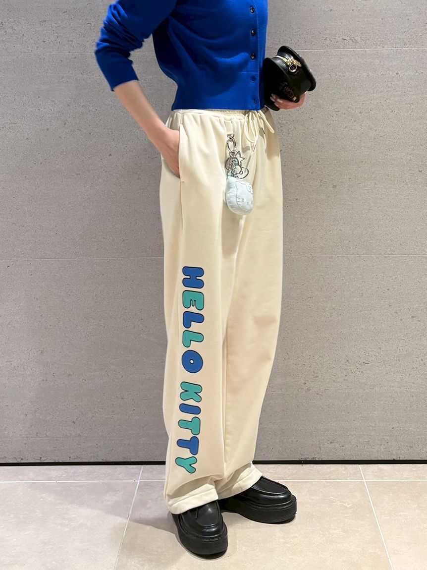 FURFUR「HELLO KITTYスウェットパンツ」|チノ|