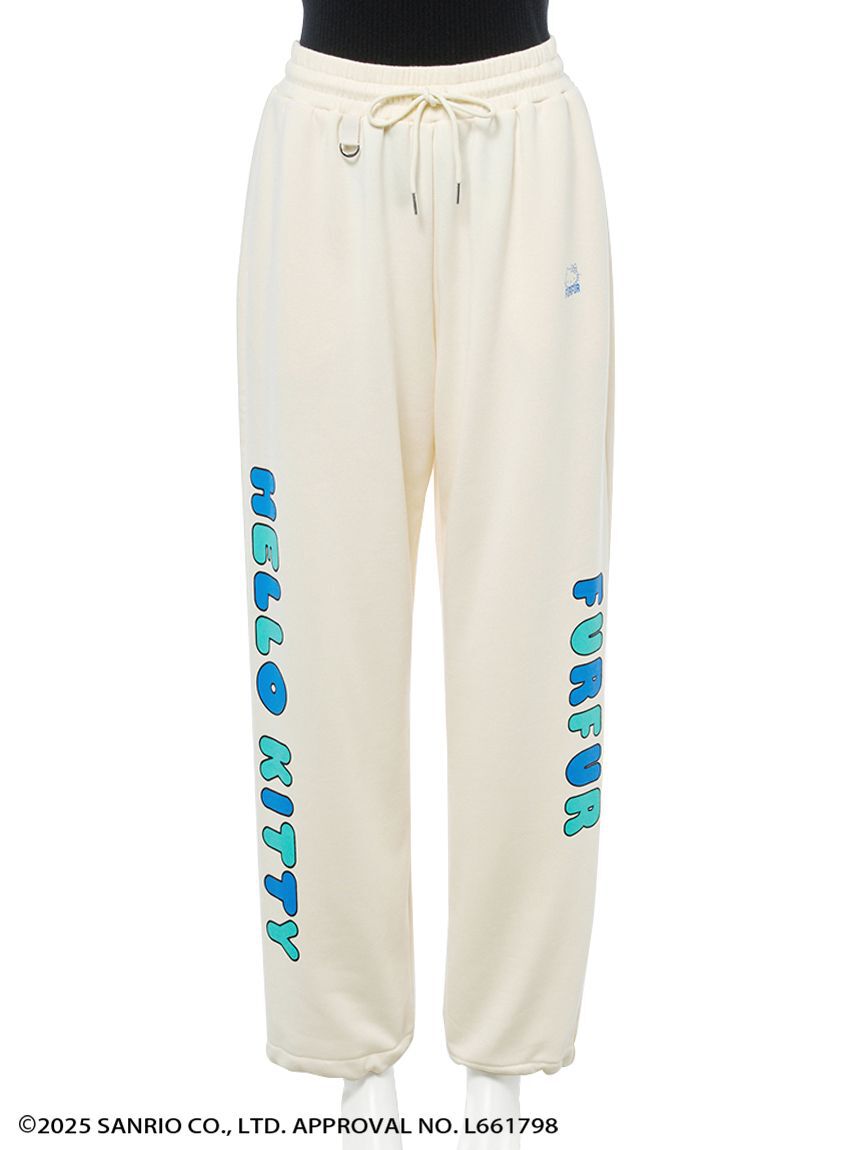 FURFUR「HELLO KITTYスウェットパンツ」|チノ|