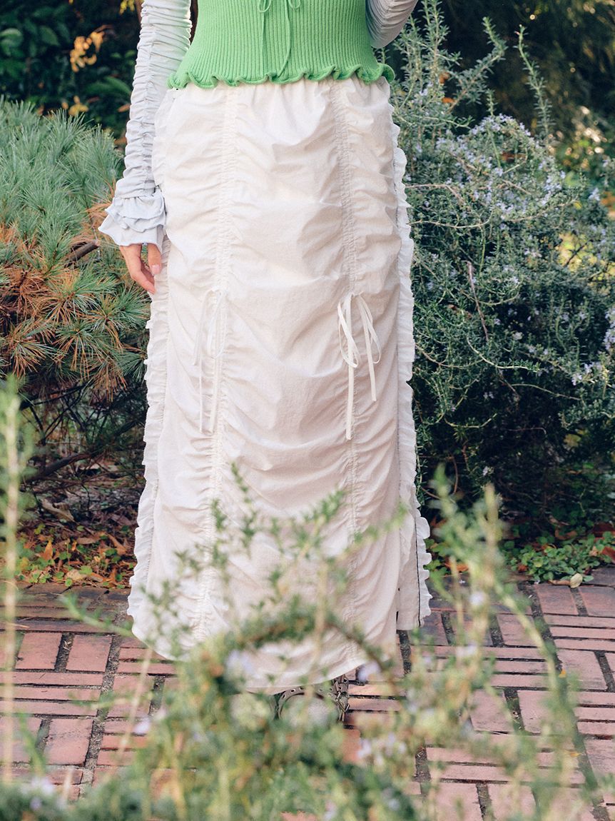 FURFUR「シアーフリルスカート」|スカート|OWHT