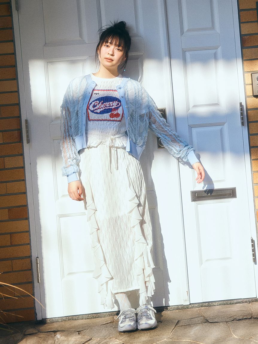 FURFUR「シアーフリルスカート」|スカート|