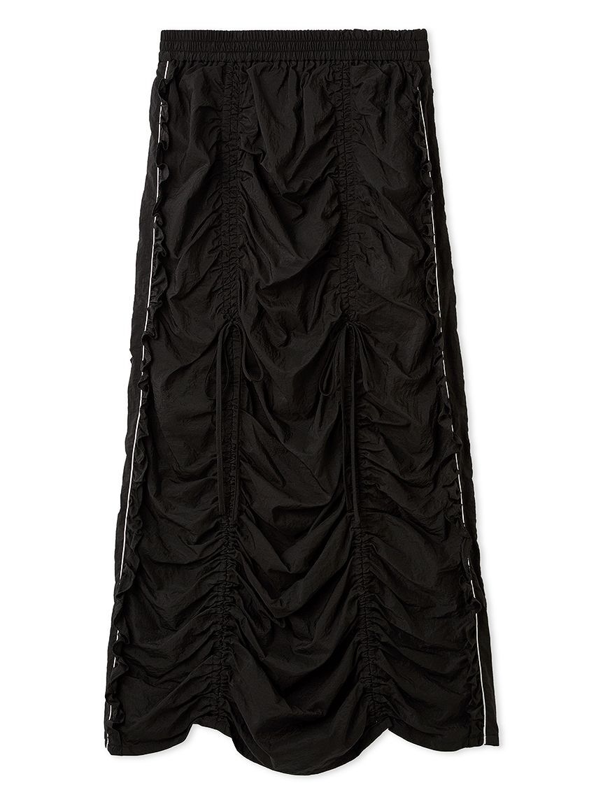 FURFUR「シアーフリルスカート」|スカート|BLK
