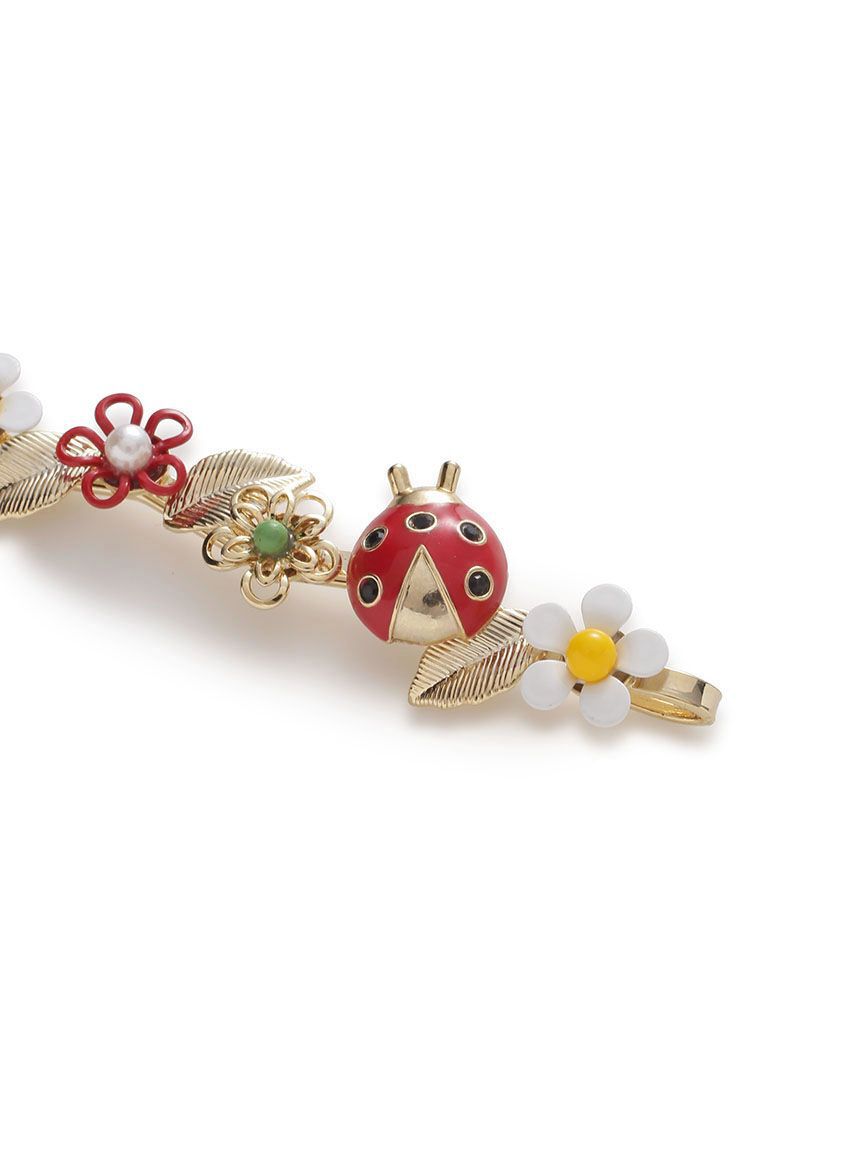 FURFUR「フラワーモチーフヘアピンセット」|ヘアバンド|