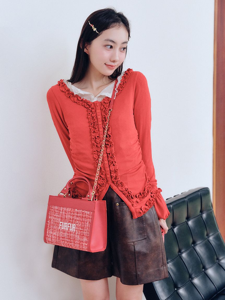 FURFUR「フラワーモチーフヘアピンセット」|ヘアバンド|