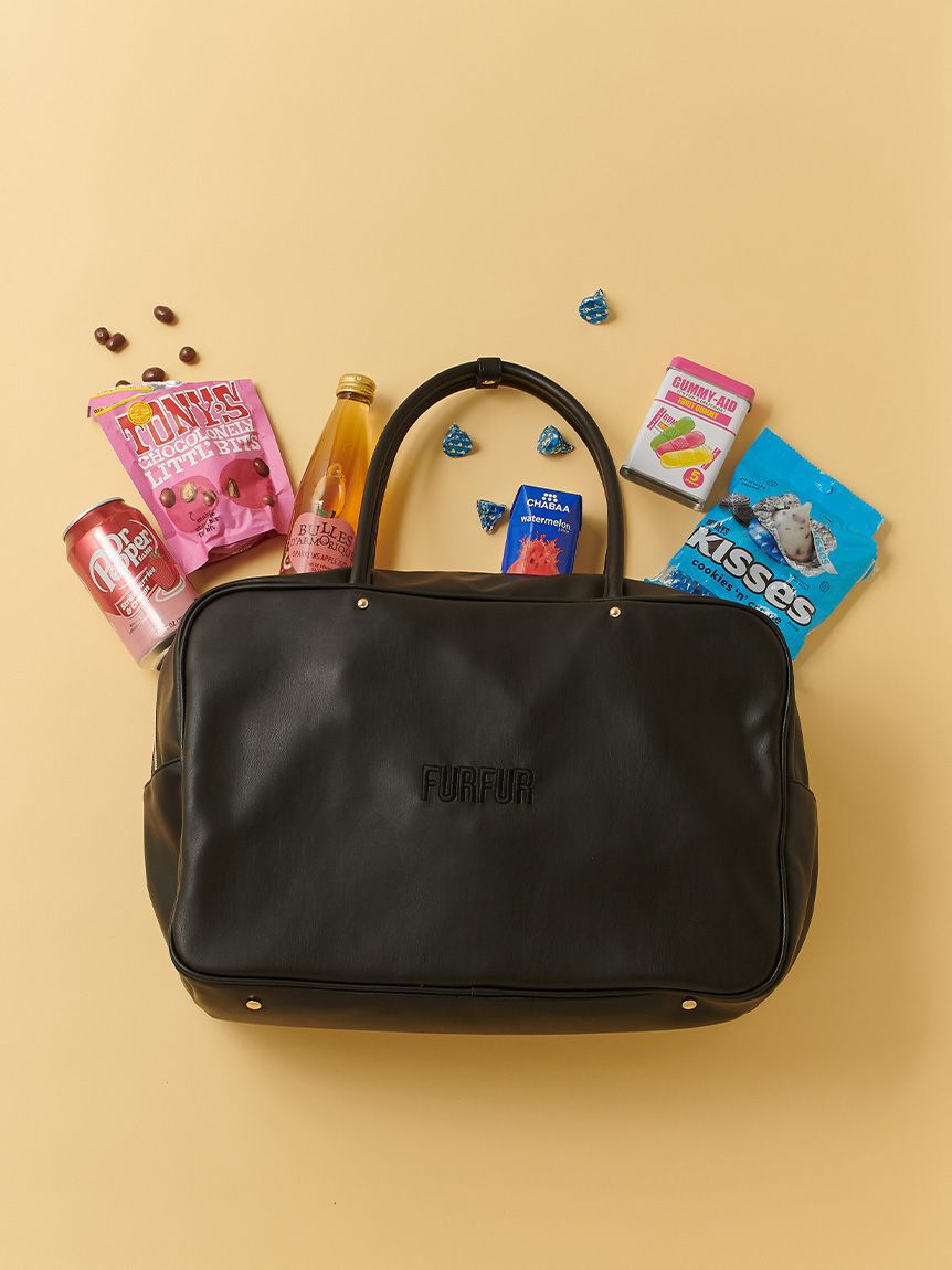 FURFUR「【限定カラー】BIGボストンバッグ」|ボストンバッグ|BLK