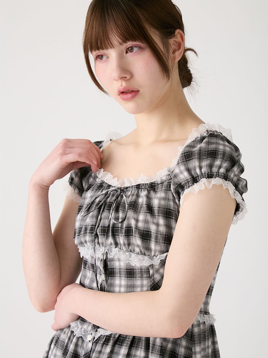 FURFUR「スイッチングレースロングワンピース」|ワンピース|