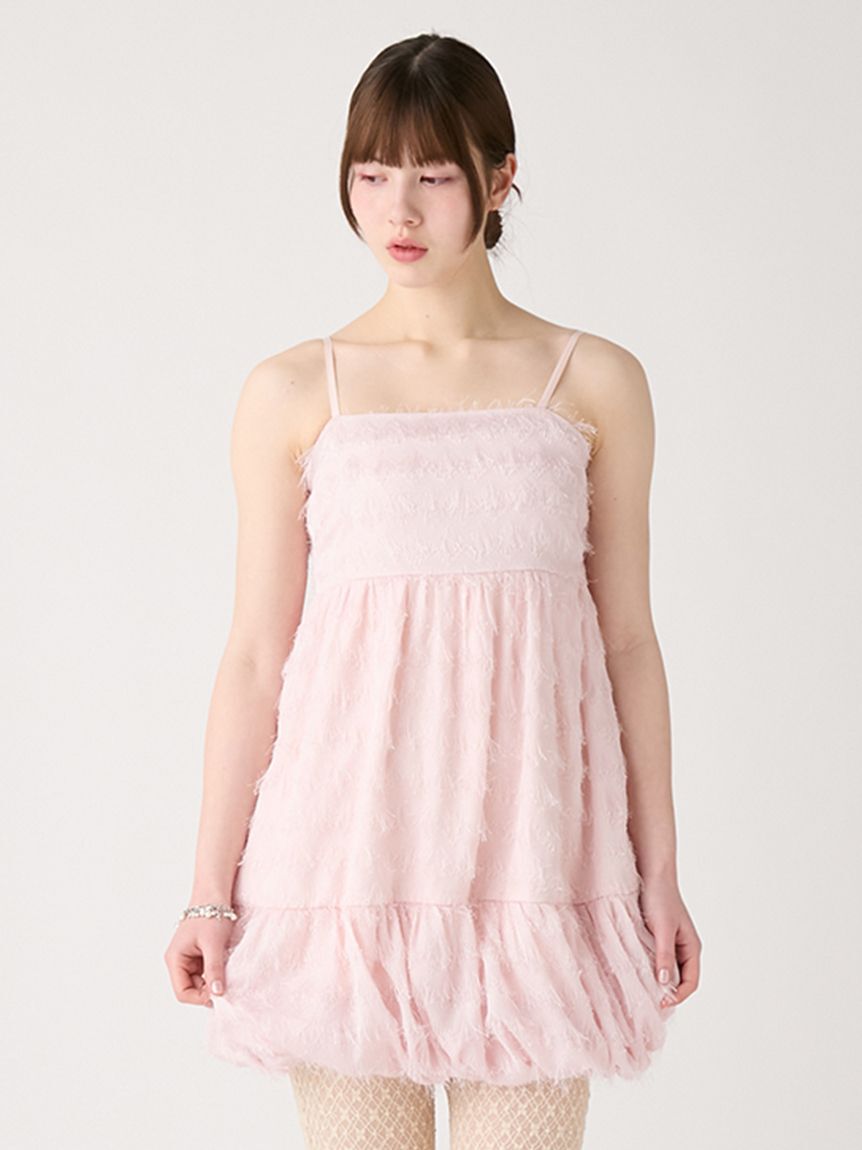 FURFUR「フリンジキャミワンピース」|ワンピース|