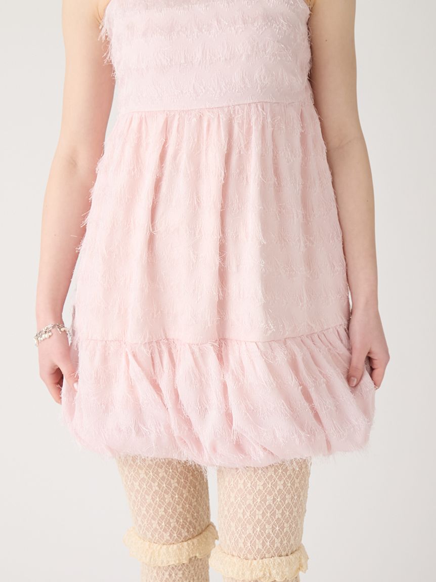 FURFUR「フリンジキャミワンピース」|ワンピース|