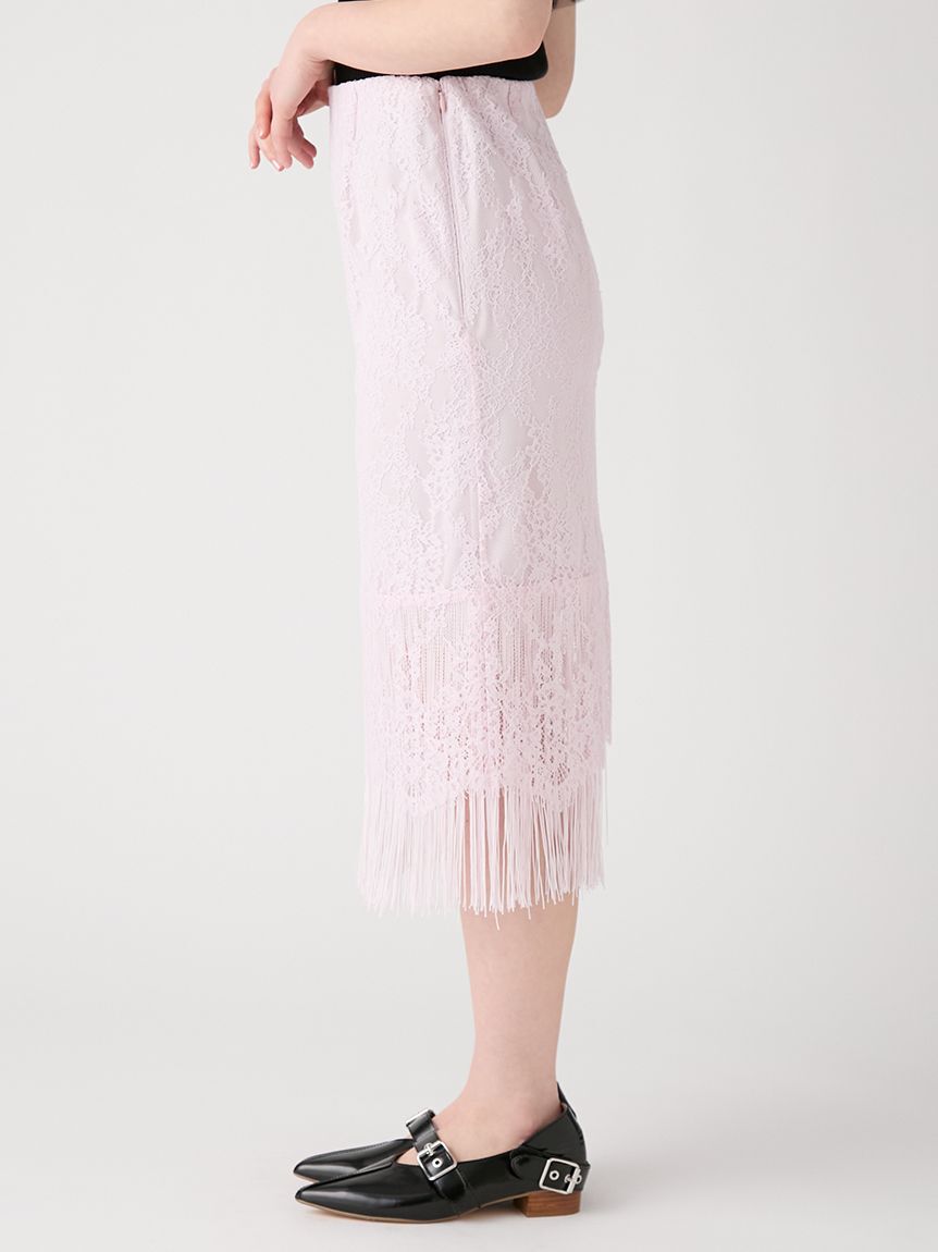 FURFUR「レースフリンジスカート」|スカート|