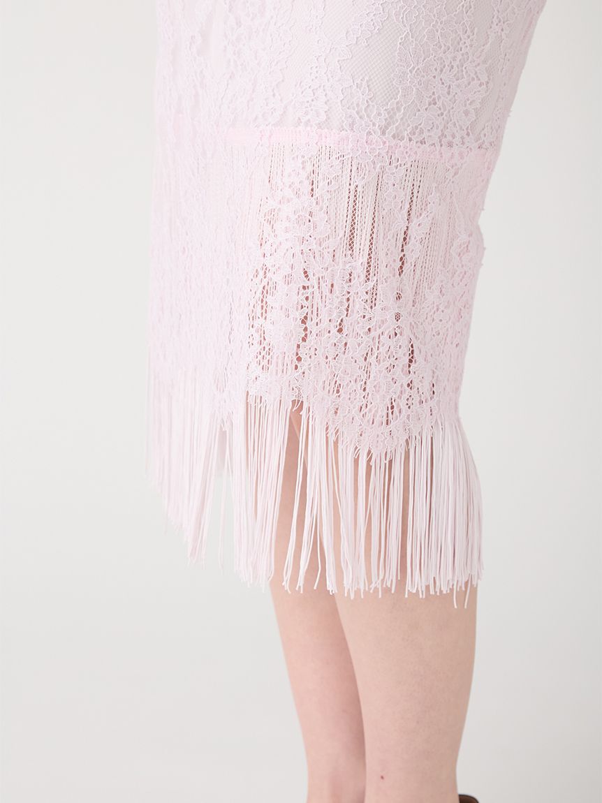 FURFUR「レースフリンジスカート」|スカート|