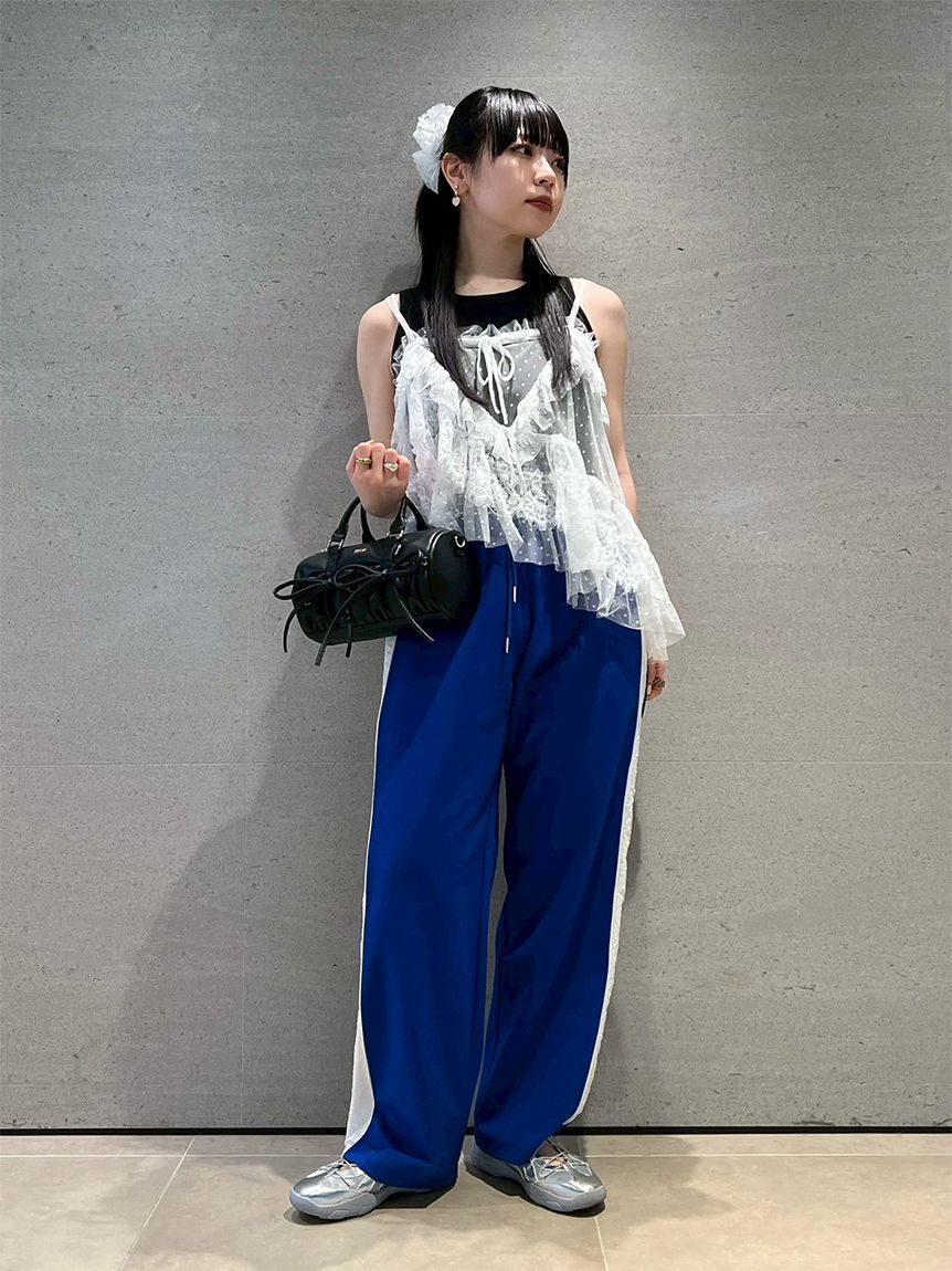 FURFUR「ランダムヘムレースキャミソール」|キャミソール|