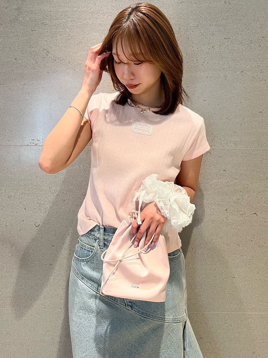 FURFUR「【限定カラー】レースコンビバレリーナシュシュ」|ヘアバンド|