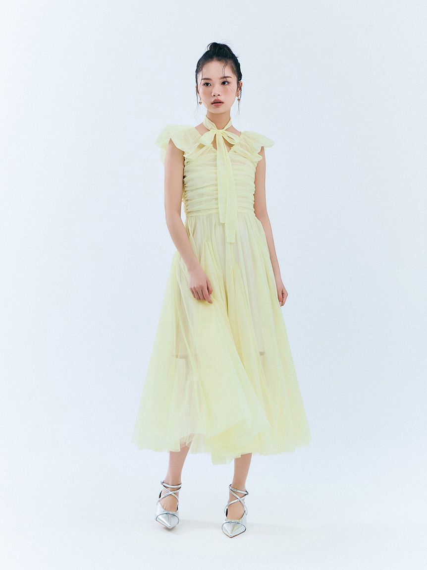 FURFUR「クロスストラップリボンパンプス」|パンプス|