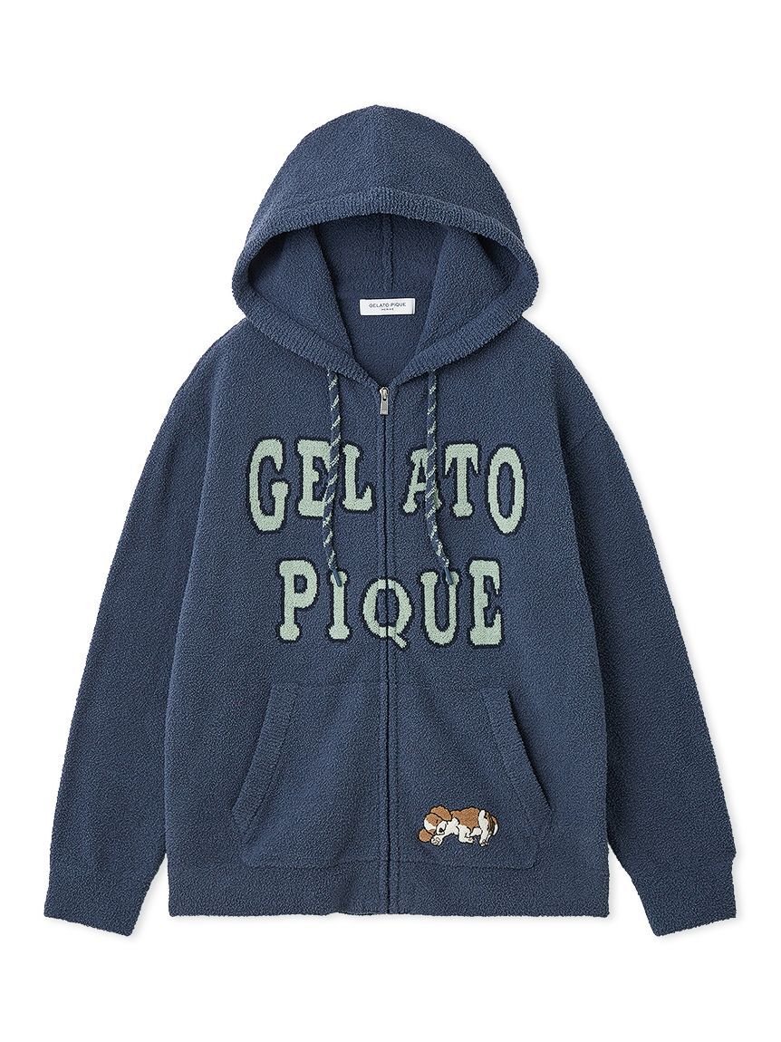 GELATO PIQUE HOMME「【HOMME】エアリーモコスリーピングドッグパーカ」|パーカー|