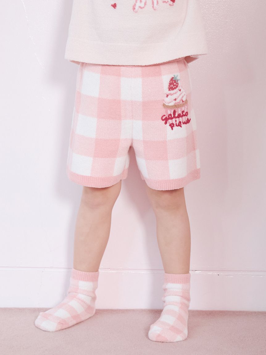 GELATO PIQUE KIDS & BABY「【KIDS】エアリーモコギンガムチェック柄ショートパンツ」|その他|PNK