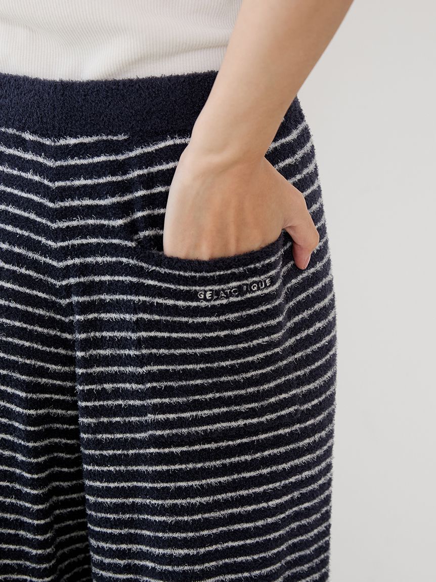 gelato pique「スムーズィーロゴジャガードプルオーバー&ロングパンツセット」|ルームウェア|