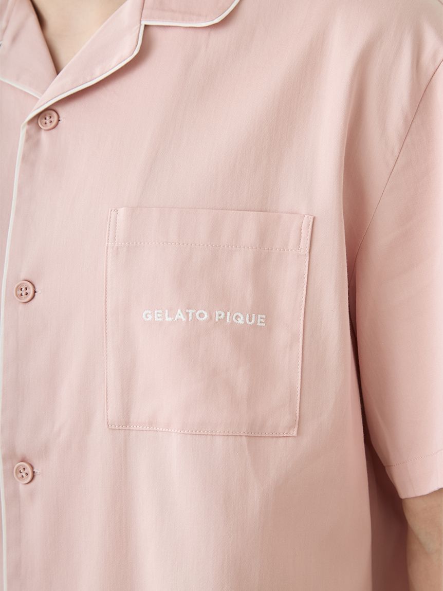 GELATO PIQUE HOMME「【HOMME】ワンポイント刺繍シャツ」|シャツ・ブラウス|