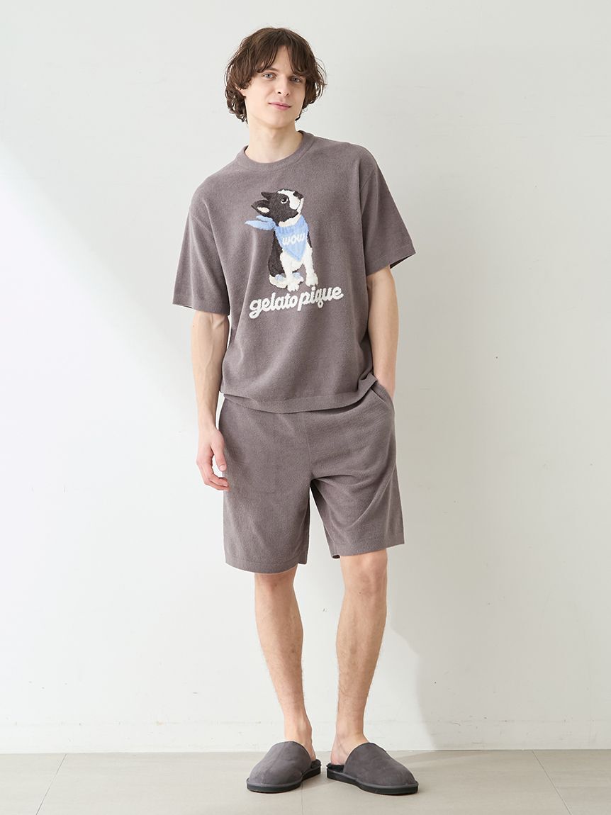 GELATO PIQUE HOMME「【HOMME】エアリーモコロゴジャガードハーフパンツ」|その他|