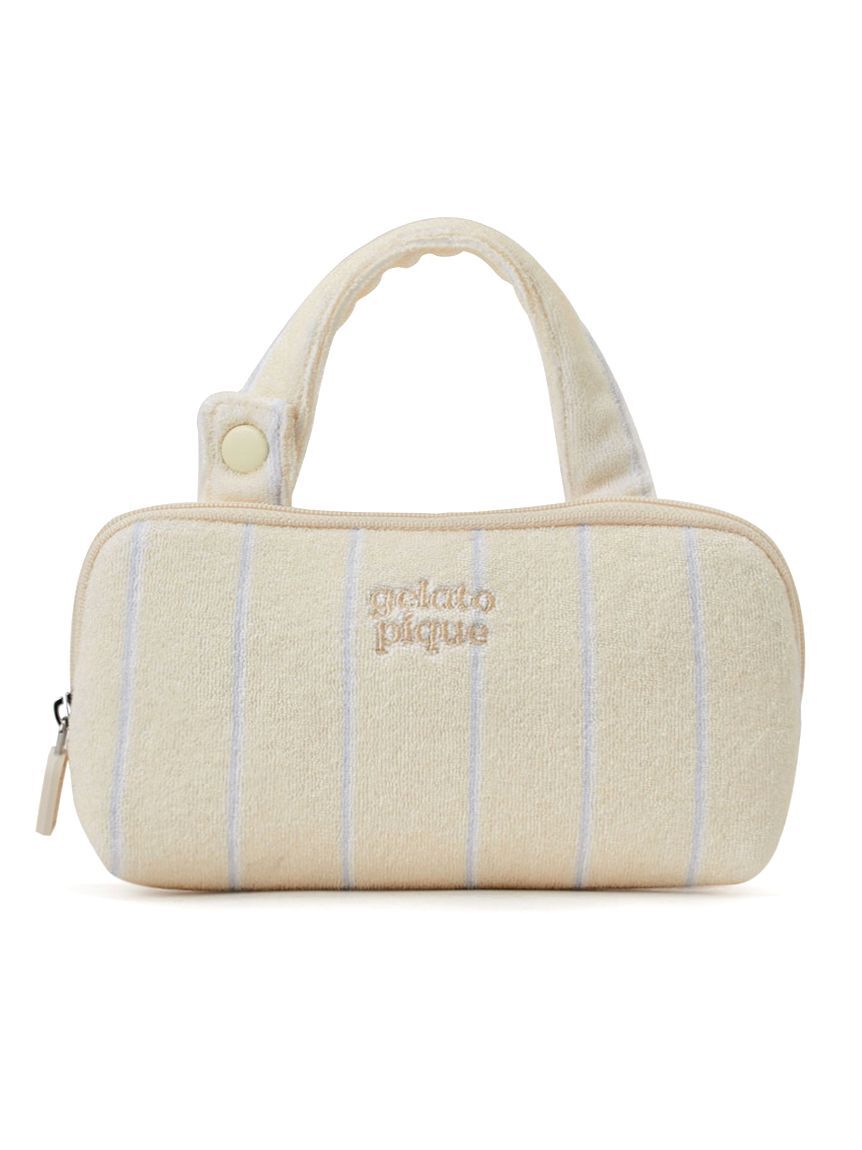 gelato pique「パイルミニポーチ」|ポーチ|YEL