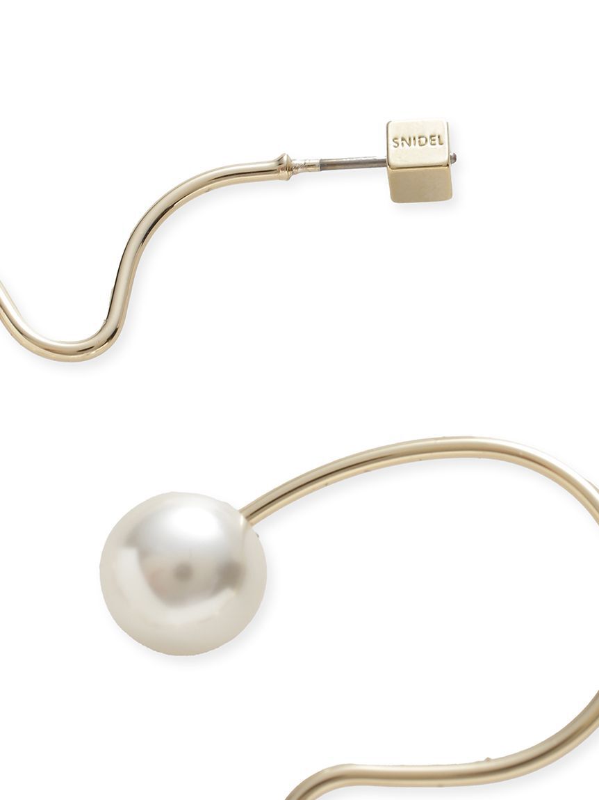 SNIDEL「フラワーバリエピアス」|ピアス|