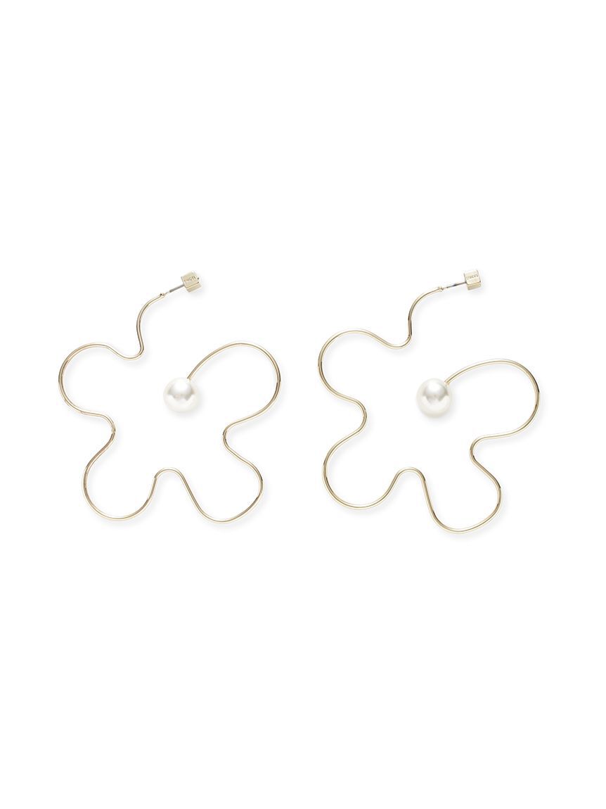 SNIDEL「フラワーバリエピアス」|ピアス|