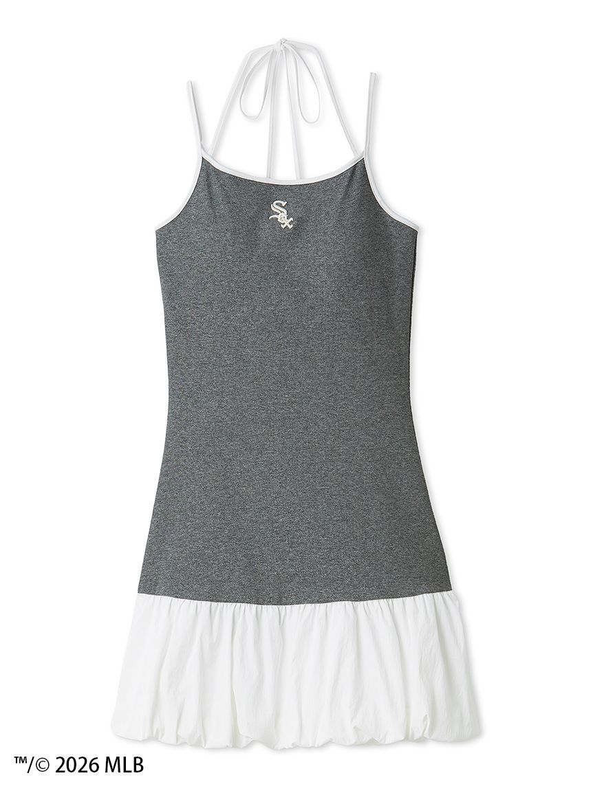 SNIDEL「【MLB】ヘムバルーンカットキャミワンピース」|ワンピース|