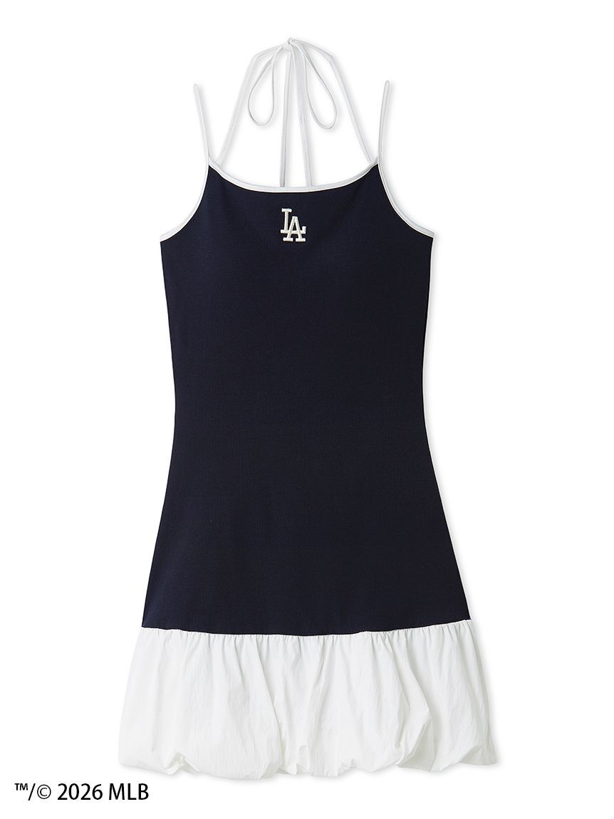 SNIDEL「【MLB】ヘムバルーンカットキャミワンピース」|ワンピース|