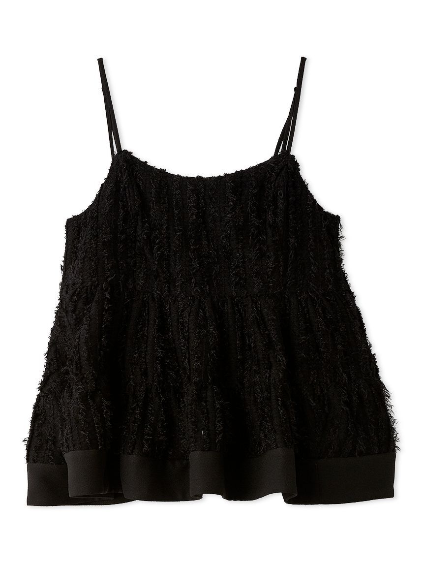 SNIDEL「ボリュームティアードキャミチュニック」|シャツ・ブラウス|BLK