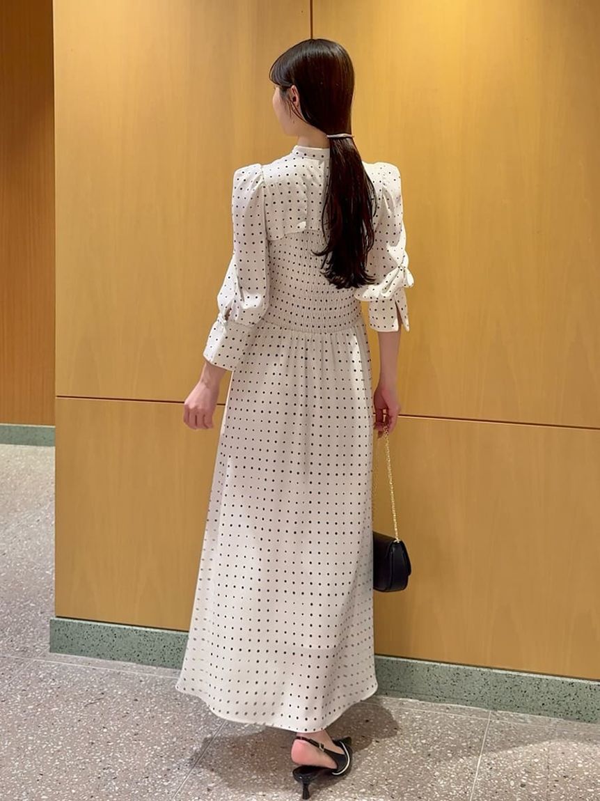 SNIDEL「デコルテオープンワンピース」|ワンピース|