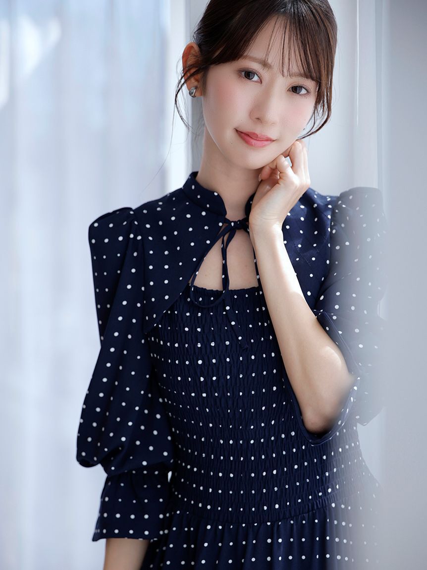 SNIDEL「デコルテオープンワンピース」|ワンピース|