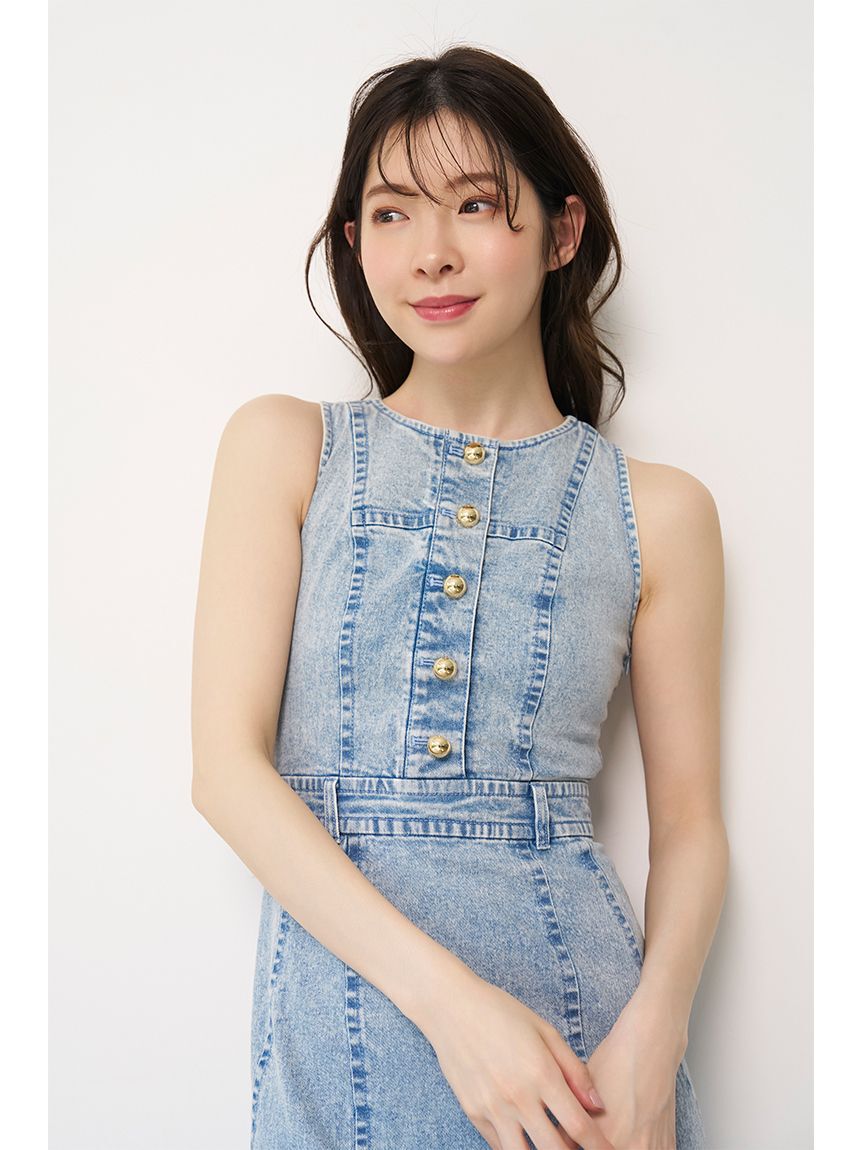 SNIDEL「アメスリデニムワンピース」|ワンピース|