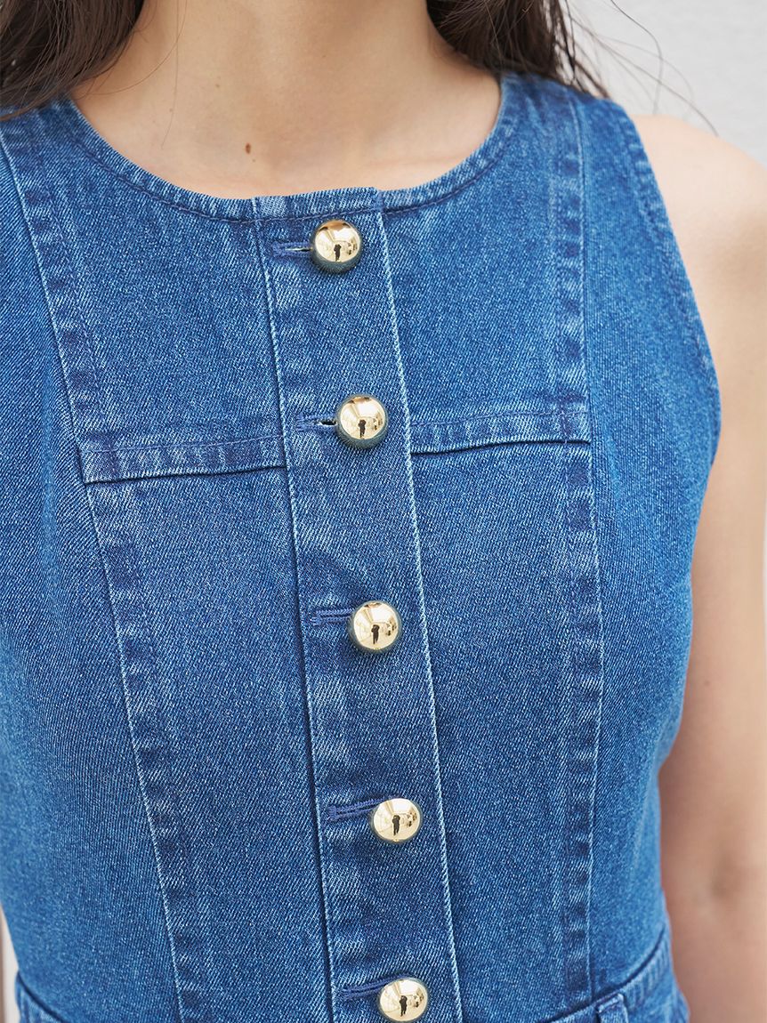 SNIDEL「アメスリデニムワンピース」|ワンピース|