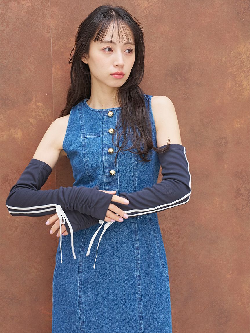 SNIDEL「アメスリデニムワンピース」|ワンピース|