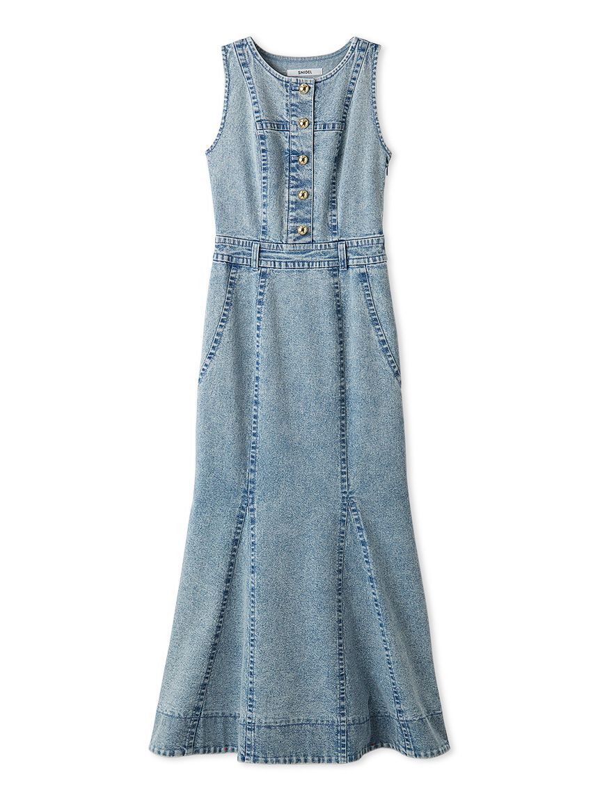 SNIDEL「アメスリデニムワンピース」|ワンピース|
