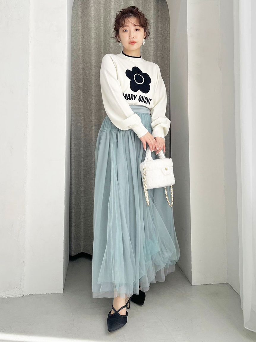 LILY BROWN「【限定カラー】【LILY BROWN&times;MARY QUANT】デイジーバニティバッグ」|ショルダー・メッセンジャー|