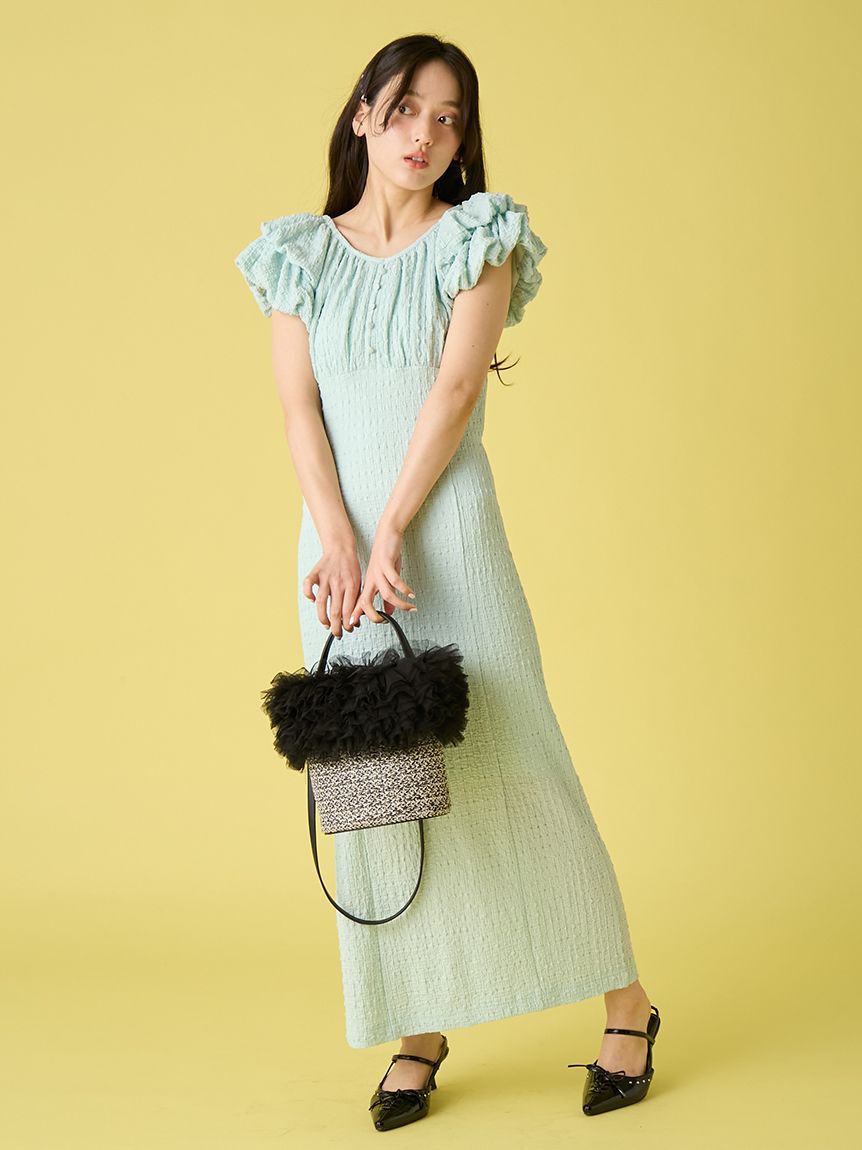 LILY BROWN「【限定カラー】2wayチュール切り替えバッグ」|ショルダー・メッセンジャー|