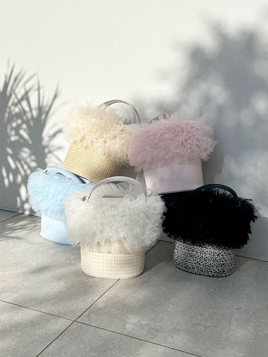 LILY BROWN「【限定カラー】2wayチュール切り替えバッグ」|ショルダー・メッセンジャー|