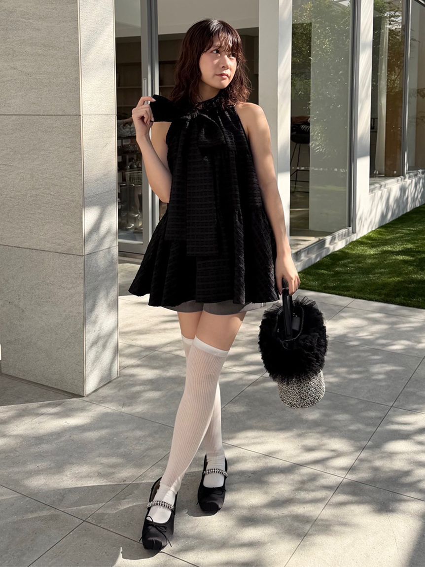 LILY BROWN「【限定カラー】2wayチュール切り替えバッグ」|ショルダー・メッセンジャー|