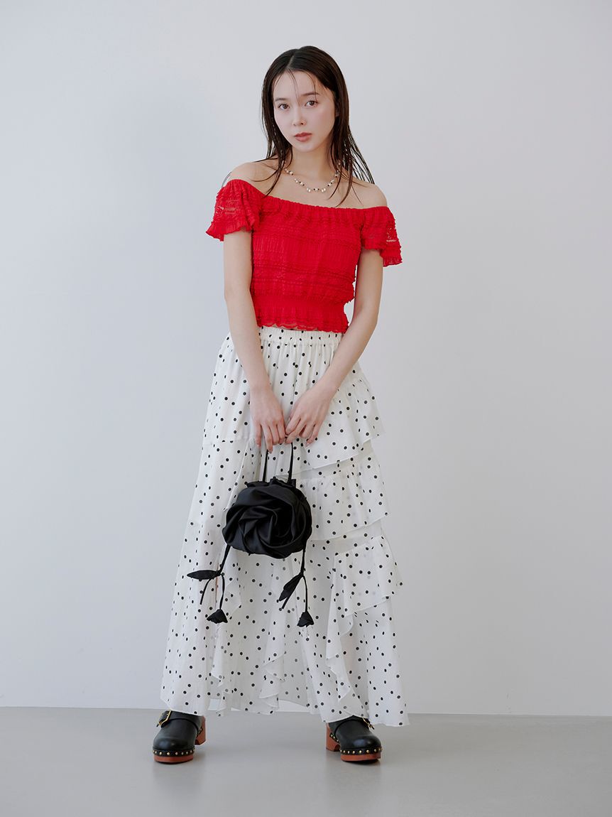 LILY BROWN「ウッドソールスタッズサボ」|サンダル|