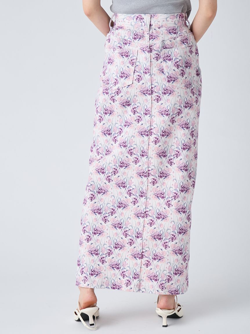 LILY BROWN「デニムロングスカート」|スカート|