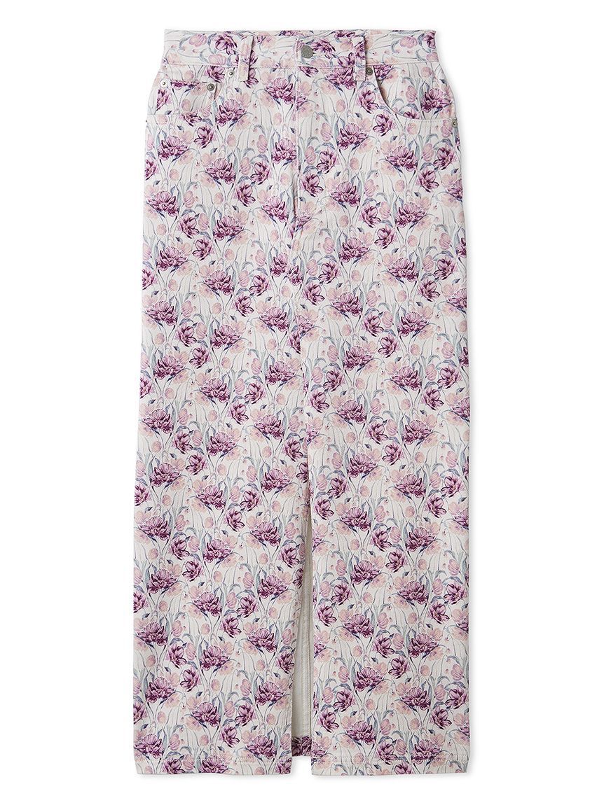 LILY BROWN「デニムロングスカート」|スカート|