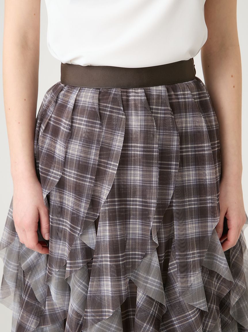 CELFORD「チュールラッフルスカート」|スカート|