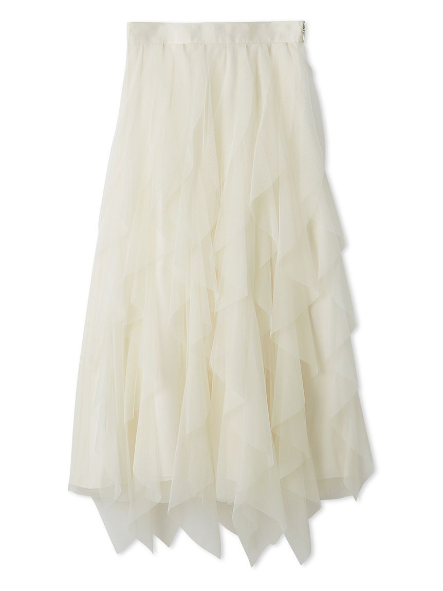 CELFORD「チュールラッフルスカート」|スカート|