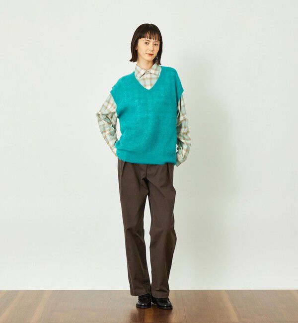 MACKINTOSH PHILOSOPHY「GREY LABEL モヘアミックスVネックベスト」|ニット・セーター|