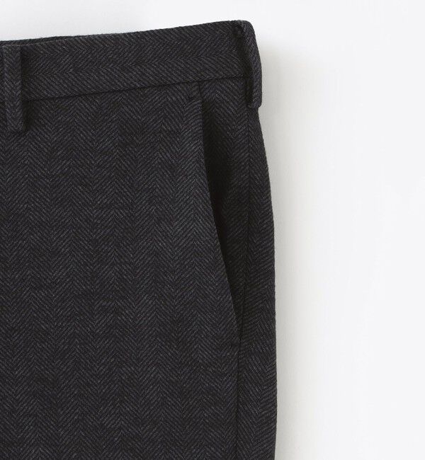 MACKINTOSH PHILOSOPHY「テーラードジャージー パンツ EMMETEXヘリンボン」|スラックス|