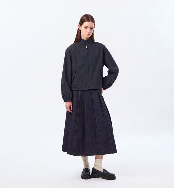 MACKINTOSH PHILOSOPHY「コットンデニムプリーツスカート」|スカート|