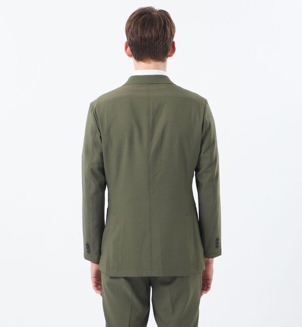 MACKINTOSH PHILOSOPHY「【WEB&一部店舗限定】トロッター ウルトラライトジャケット サッカーストライプ」|テーラードジャケット|