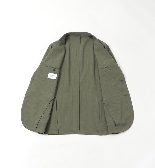 MACKINTOSH PHILOSOPHY「【WEB&一部店舗限定】トロッター ウルトラライトジャケット サッカーストライプ」|テーラードジャケット|