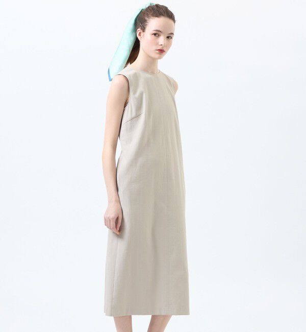 MACKINTOSH PHILOSOPHY「ドライオックスフォードコクーンワンピース」|ワンピース|ベージュ